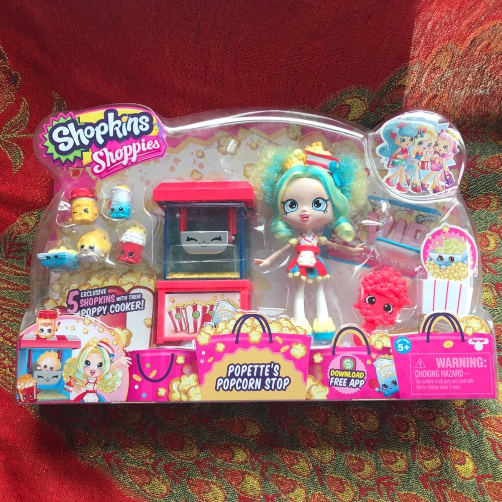 Shopkins Poppette Popcorn Shoppies doll Cooker